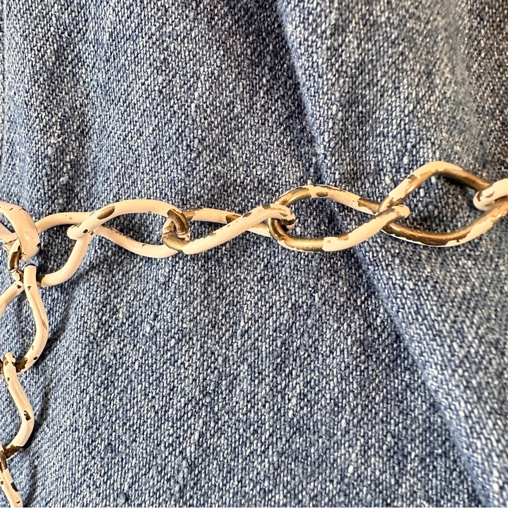 Vintage Chain Belt Mod GoGo Small 1970s Seventies 70s 1960s Sixties 60s - Picture 2 of 10